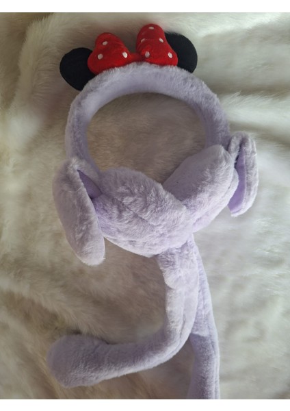 Peluş Tavşan Kulaklı Hareketli Yumuşak Sıcak Tutan Kulaklık modelleri