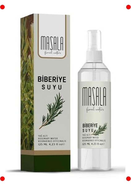Biberiye Suyu Sebum ve Yağ Dengeleyici Hidrosol 125ML