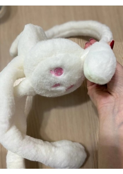 Peluş Tavşan Kulaklı Hareketli Yumuşak Sıcak Tutan Kulaklık fiyatları