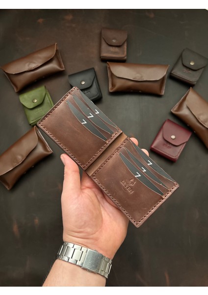 Taba El Yapımı Hakiki Deri Erkek Cüzdan fiyatları