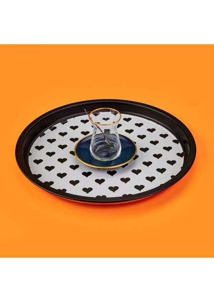 Kalpli Tepsi - Siyah / Beyaz fiyatları