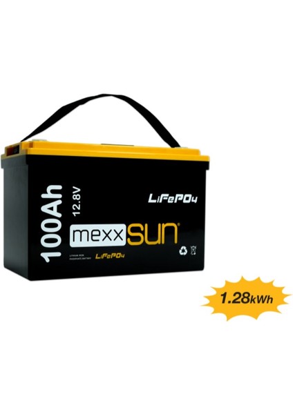 - Inges 12 Volt 100 Amper Lityum Akü - 1280 Wh Lifepo4 Batarya