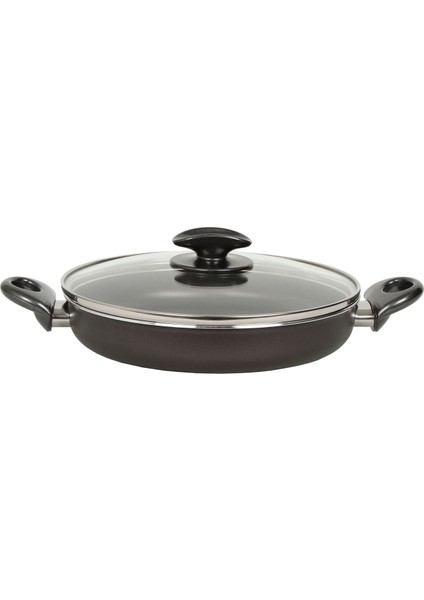 Onyx Çift Taraf Teflon Tava - Siyah - 22 cm