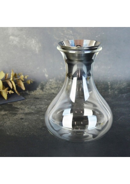 Şelale Cam Sürahi - Şeffaf - 1 Lt