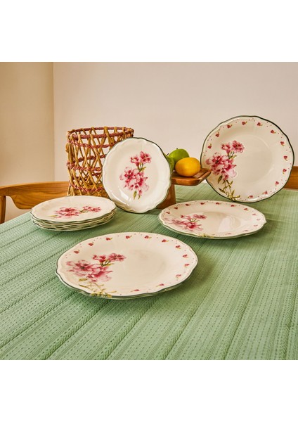 Kitchen Camellia 24 Parça Yemek Takımı - Renkli