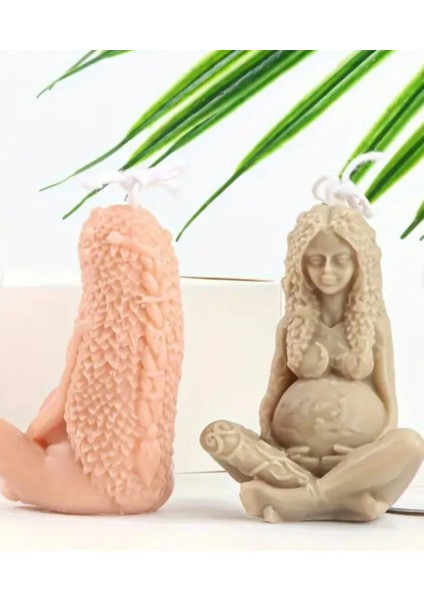 Doğa Ana Mum Silikon Kalıp Taş Tozu Epoksi Reçine Mum Silikon Kalıp Dayanıklı Esnek fiyatları