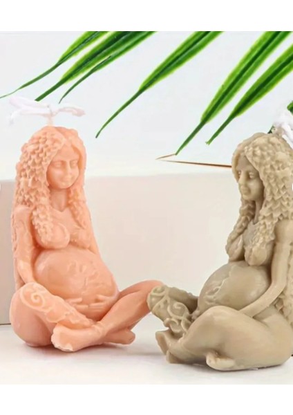 Doğa Ana Mum Silikon Kalıp Taş Tozu Epoksi Reçine Mum Silikon Kalıp Dayanıklı Esnek modelleri