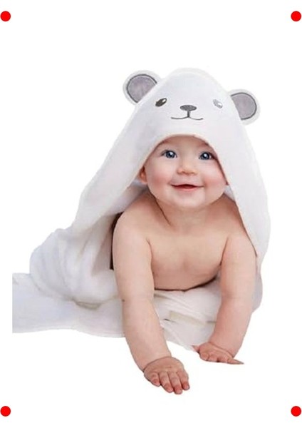Bebek Pamuk Bambu Havlu Kundak – Ayıcık Kulaklı