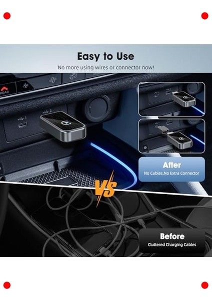 Kablosuz Carplay & Android Auto Multimedya Adaptörü modelleri