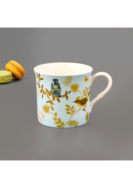 Kitchen Kuş Desenli New Bone Kupa - Renkli - 300 ml fiyatları