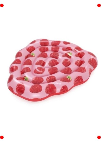 Ahududu Kokulu Yüzme Şezlongu - Havuz Şamandırası