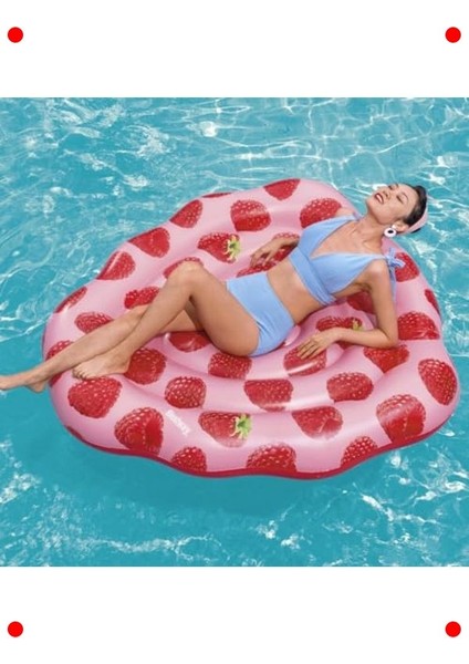 Ahududu Kokulu Yüzme Şezlongu - Havuz Şamandırası fiyatları