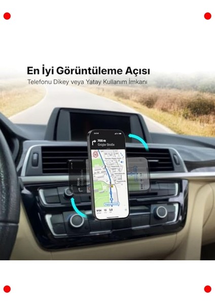Araç Içi Telefon Tutucu - Kolay Montaj