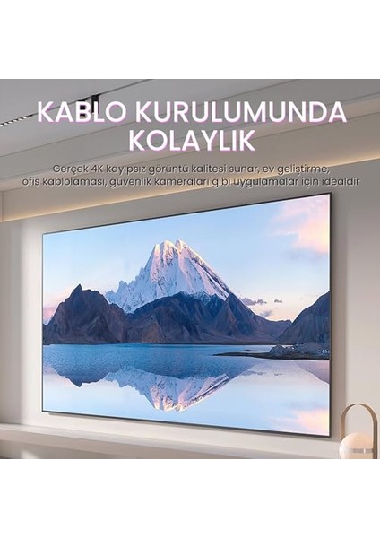 V-H111 HDMI 2.0 Kablo - 4K 30Hz Hdr 15 Metre