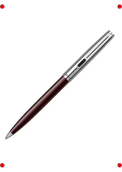 Vintage Tasarım Tükenmez Kalem - Bordo