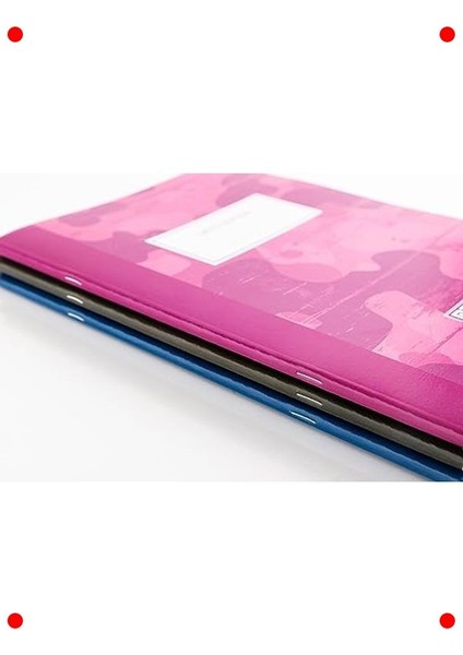 Kamuflaj Desen A4 Kareli Okul Defteri - 4'lü Set modelleri