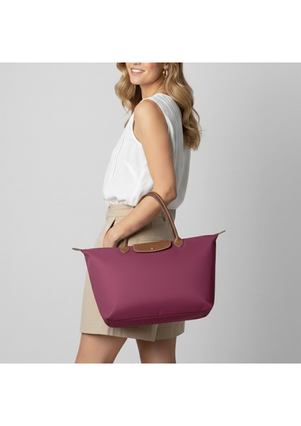 Kadın Uzun Saplı Katlanabilir Omuz Çantası