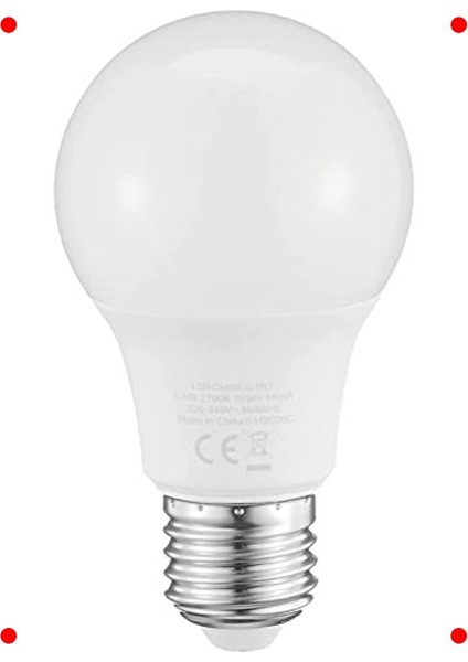 E27 LED Ampul Sıcak Sarı Işık 8.5W 806 Lümen modelleri