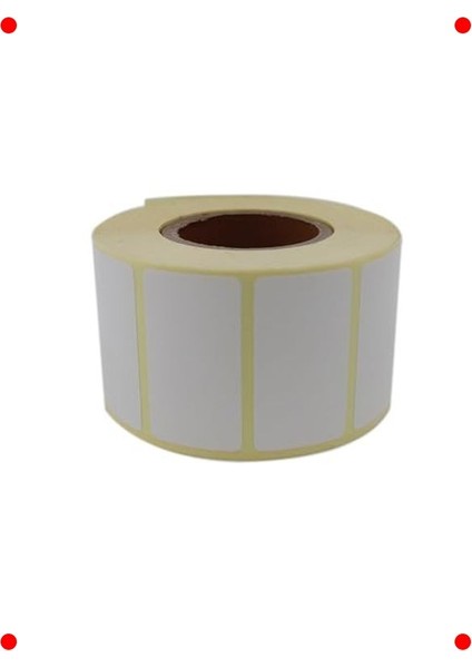 Eko Termal Etiket 45X25MM - 1000 Adet Rulo