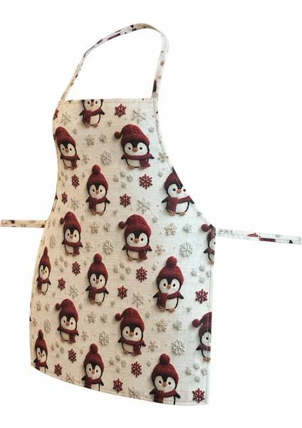 Unisex Mutfak Önlüğü Aşçı Önlüğü Yeni Yıl Yılbaşı Noel Baba modelleri