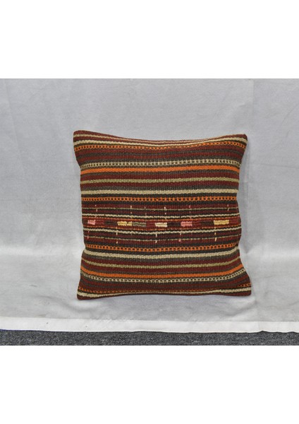 Yeni El Dokuma Dekoratif Kilim Kırlent Yastık Kılıfı 6555 modelleri