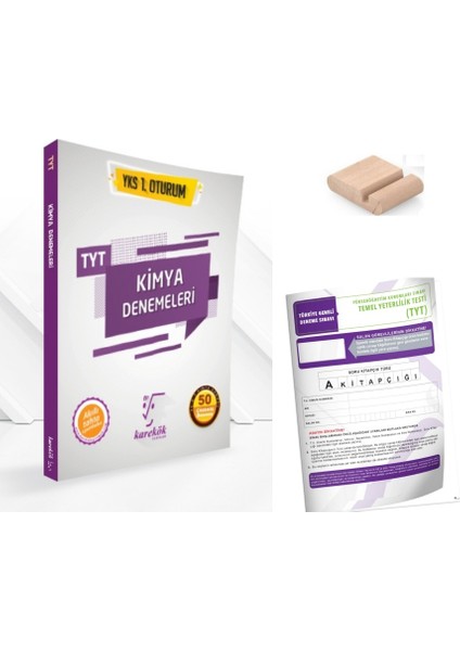 Tyt Kimya Branş Denemeleri +Telefon Tutucu+Deneme