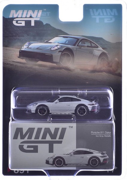 Nessiworld Gt 1/64 Porsche 911 Dakar Ice Gray Metallic - Blister Paket fiyatları