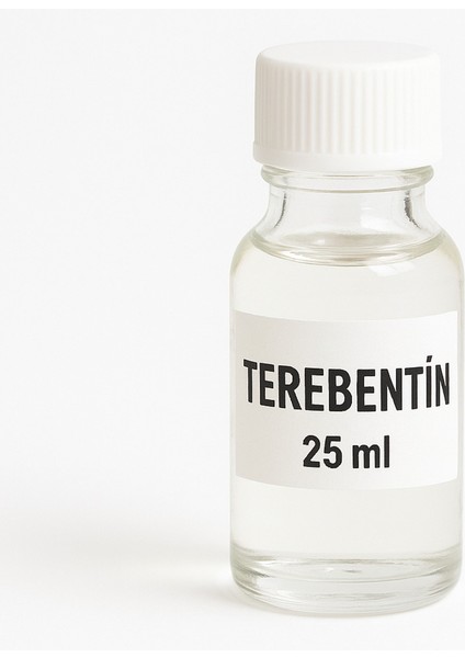 Kokusuz Terebentin 25 ml Tamamen Kokusuz Yağlı Boya Temizleyici Oil Paint Thinner
