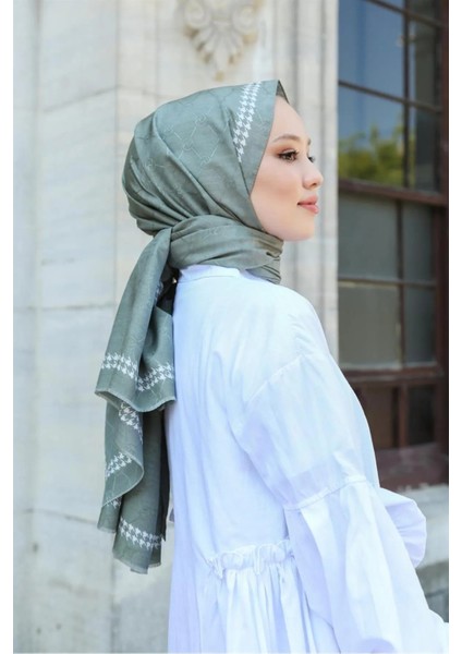 Hint Ipek Premium Lux Original Monogram Şal (Ipek Vual, Özel Seri, Yüksek Kalite, Hafif, Rahat, Şık, Tesettür Giyim, Shawl, Hijab) fiyatları