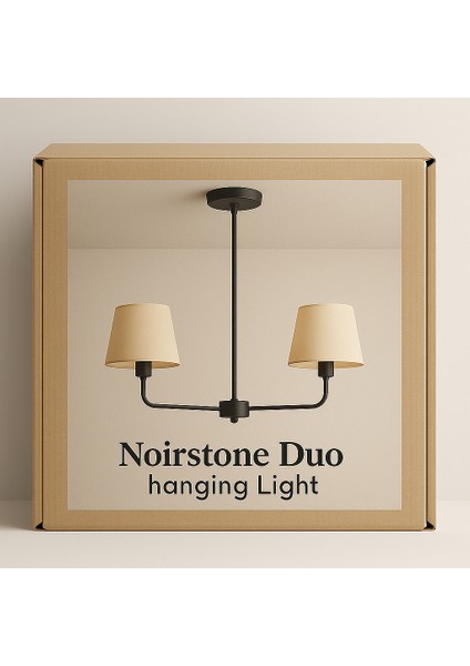 ✨ Nuda Lıght — Noirstone Sarkıt Lamba