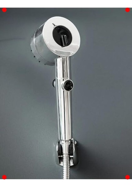 Masajlı 3 Fonksiyonlu Ayarlanabilir Duş Başlığı - Krom fiyatları