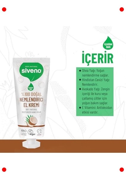 Vegan El ve Vücut Kremi - Yoğun Nemlendirici 30 ml indirimleri