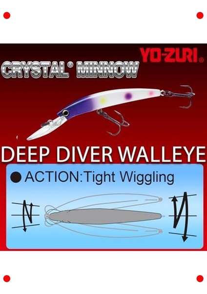 Derin Dalış Yapan Gerçekçi Yem Balığı 90 mm modelleri