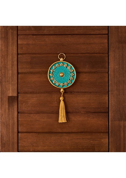 Deco Nazarlık - Turkuaz - 15X30 cm