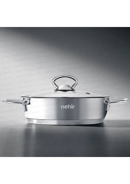 Silver Paslanmaz Çelik Sahan Seti - Gri - 18 cm + 20 cm fiyatları