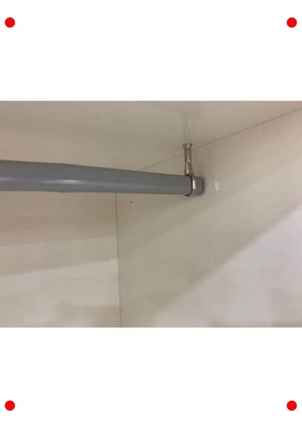 2'li Vidalı Dolap Askı Aparatı Seti modelleri