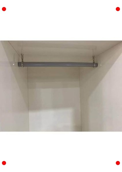 2'li Vidalı Dolap Askı Aparatı Seti fırsatları