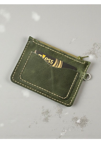 Hakiki Deri Charm Kartlık Charm