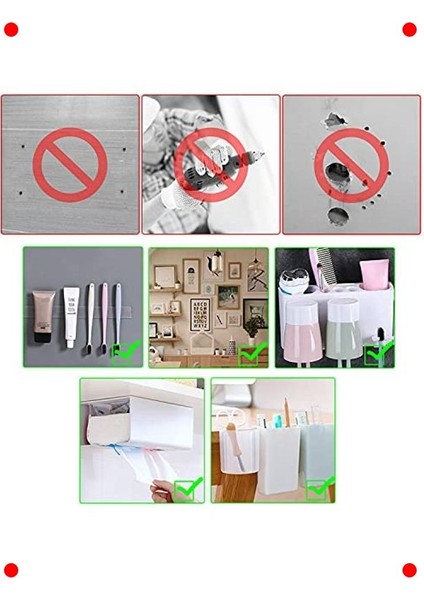 Nano Yıkanabilir Çift Taraflı Bant | Güçlü Şeffaf 5m indirimleri