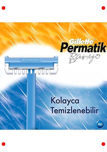 Kullan At Banyo Tıraş Bıçağı Erkekler Için - 10 Adet modelleri