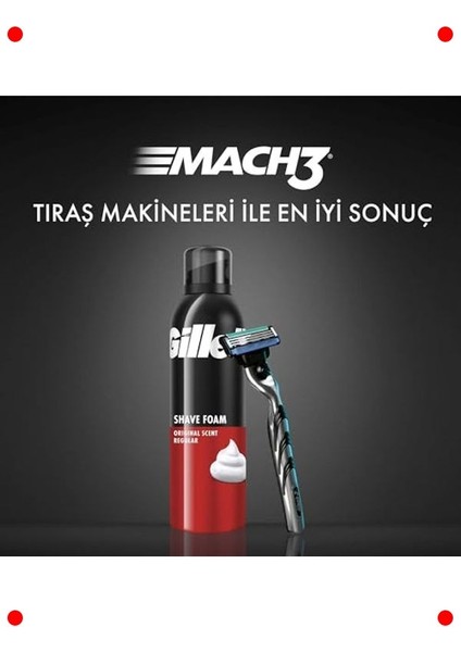 Hassas Ciltler Için Orijinal Tıraş Köpüğü 200 ml modelleri