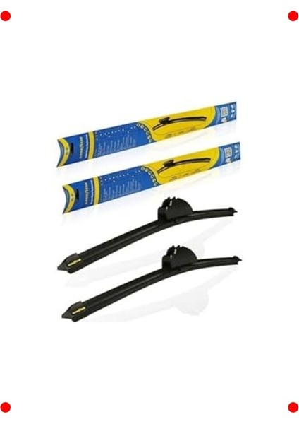 Peugeot 308 Uyumlu Sessiz Ön Silecek Takımı (2013-2022)