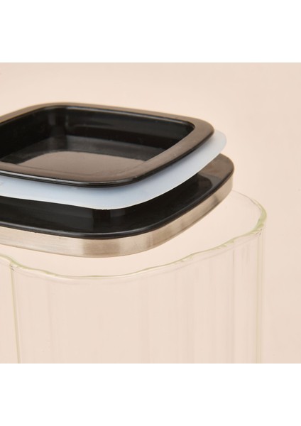 Whitley Cam Kavanoz - Şeffaf / Gri - 1,8 Lt modelleri