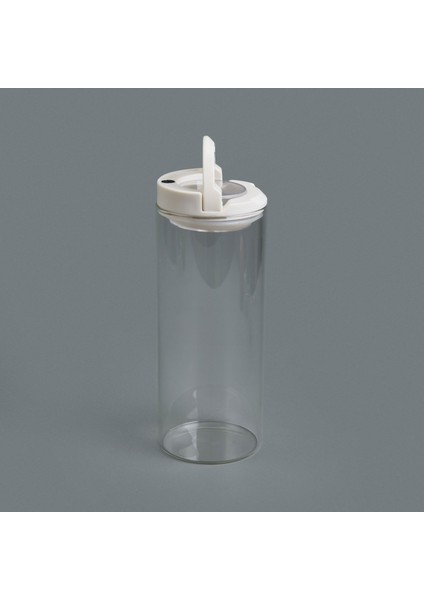 Vakumlu Cam Kavanoz - Şeffaf / Beyaz - 800 ml fiyatları
