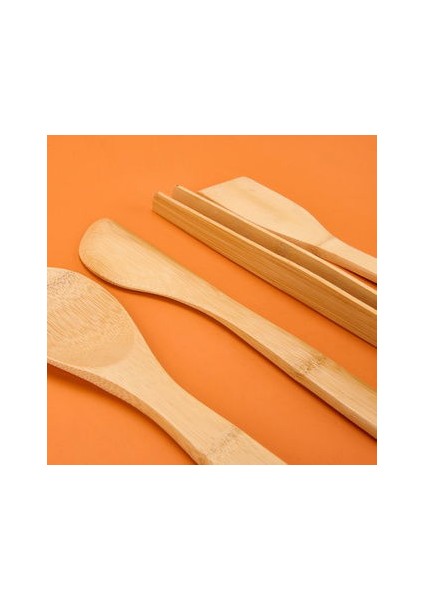 Mioli 4 Parça Bambu Mutfak Seti - Açık Kahverengi modelleri