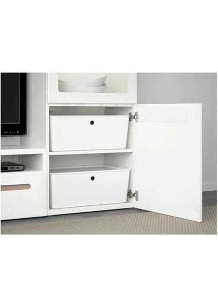 Kuggıs Kapaklı Kutu Beyaz 37 x 54 x 21 cm fırsatları