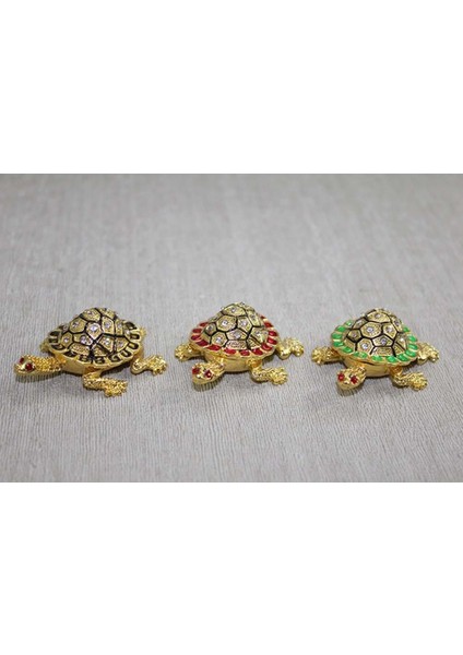 Minik Kaplumbağa Figürü Biblo