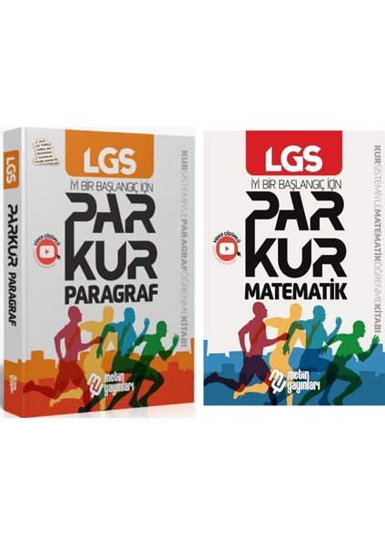 8. Sınıf Lgs Parkur Matematik ve Paragraf Soru Bankası Seti 2 Kitap
