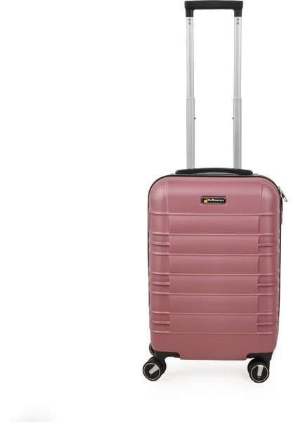 Travel Star Kabin Boy Abs Valiz - Gülkurusu - 57X37X23 cm