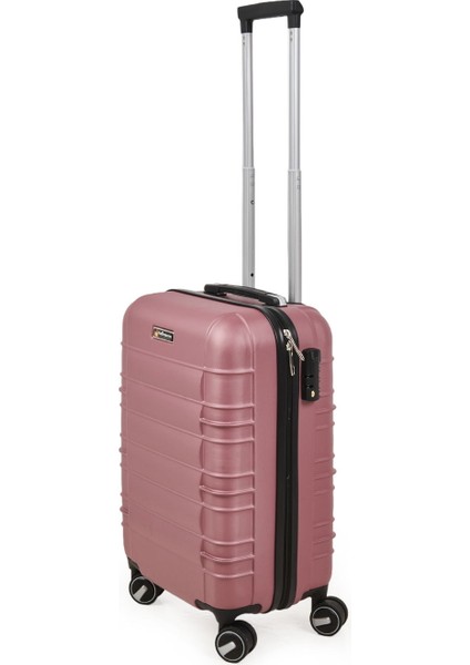 Travel Star Kabin Boy Abs Valiz - Gülkurusu - 57X37X23 cm modelleri